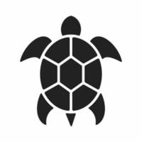 turtle flat style icon vector