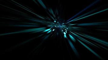 Abstract glowing background digital technology. Hi tech digital interior data center server, business technology blurred Polygonal geometric matrix space, 3D render photo