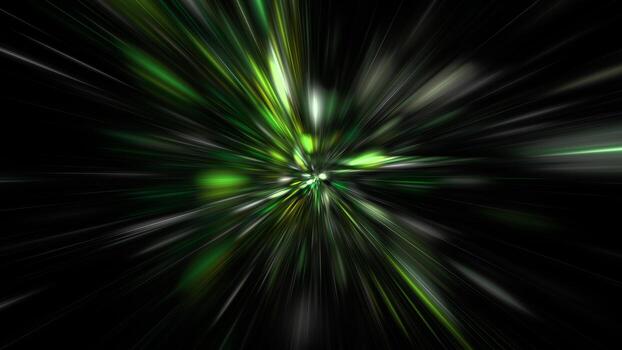 tecnologías digitales, transferencia de información, servidor de centro de datos abstracto. el espacio digital es una matriz verde. renderizado 3d foto