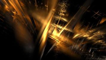 Abstract glowing background digital technology. Hi tech digital interior data center server, business technology blurred Polygonal geometric matrix space, 3D render photo