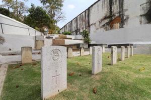 río de janeiro, rj, brasil, 2022 - cementerio británico - inaugurado en 1811 en el barrio de gamboa, es el cementerio al aire libre más antiguo de brasil todavía en actividad foto