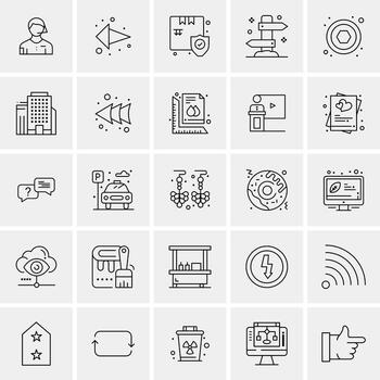 List Task Text Write Abstract Circle Background Flat color Icon vector