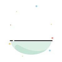 Design human ruler size thinking Flat Color Icon Vector
