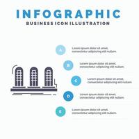 amplifier. analog. lamp. sound. tube Infographics Template for Website and Presentation. GLyph Gray icon with Blue infographic style vector illustration.