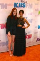 LOS ANGELES, MAY 11 - Caroline Hjelt Aino Jawo of Icona Pop attend the 2013 Wango Tango concert produced by KIIS-FM at the Home Depot Center on May 11, 2013 in Carson, CA photo