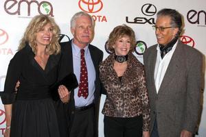 LOS ANGELES, OCT 16 - Guest, Ted Turner, Jane Fonda, Rixhard Perry arrives at the 2010 Environmental Media Awards at Warner Brothers Studios on October 16, 2010 in Burbank, CA photo