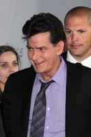 LOS ANGELES, APR 11 - Charlie Sheen arrives at the Scary Movie V Premiere at the Cinerama Dome on April 11, 2013 in Los Angeles, CA photo