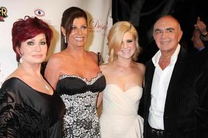 LOS ANGELES, SEP 11 - Sharon Osbourne, Linell Shapiro, Kelly Osbourne, Robert Shapiro attends The Brent Shapiro Foundation For Alcohol and Drug Awareness Summer Spectacular 2010 Event at Private Estate on September 11, 2010 in Beverly Hills, CA photo