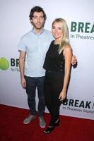 LOS ANGELES, AUG 27 - Thomas Middleditch, Mollie Middleditch at the Break Point Special Screening at the TCL Chinese 6 Theaters on August 27, 2015 in Los Angeles, CA photo