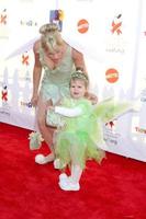 LOS ANGELES, OCT 30 - Busy Philipps and Daughter Birdie arrives at the 17th Annual Dream Halloween benefiting CAAF at Barker Hanger on October 30, 2010 in Santa Monica, CA photo