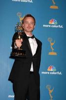 LOS ANGELES, AUG 29 - Aaron Paul in the Press Room at the 2010 Emmy Awards at Nokia Theater at LA Live on August 29, 2010 in Los Angeles, CA photo