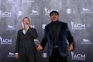 LAS VEGAS, APR 6 - Chris O Donnell, LL Cool J at the 2014 Academy of Country Music Awards, Arrivals at MGM Grand Garden Arena on April 6, 2014 in Las Vegas, NV photo