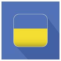 Ukraine flag design vector