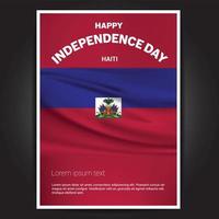 Happy Indpendence day design card vector with flags