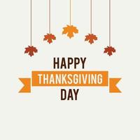 Happy Thanks giving day design vector