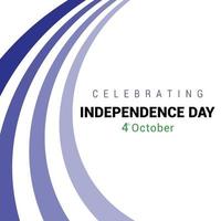 vector de diseño del día de la independencia de lesotho