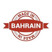 vector de diseño de sello de bahrein