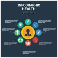 diseño de infografías de pasos con vector de diseño único