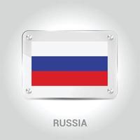 Russia Independence day design vector