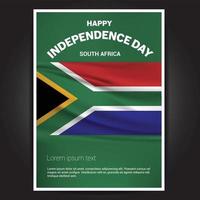 Happy Indpendence day design card vector with flags