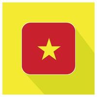 Vietnam flag design vector