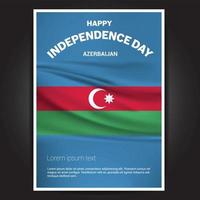 Happy Indpendence day design card vector with flags