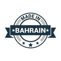 vector de diseño de sello de bahrein