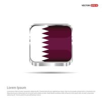 Qatar flag design vector