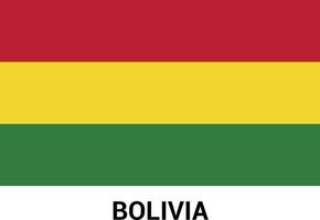 Bolivia flag design vector
