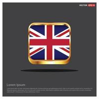 England flag design vector