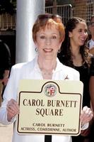 LOS ANGELES, APR 18 - Carol Burnett at the Carol Burnett Square Unveiling at the Selma and Highland on April 18, 2013 in Los Angeles, CA photo