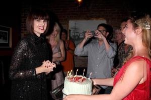 LOS ANGELES, AUG 19 - Carrie Genzel at the Carrie Genzel Birthday Party at Next Door Lounge on August 19, 2014 in Los Angeles, CA photo