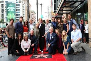 LOS ANGELES, MAY 19 - Deidre Hall, DOOL Cast, Greg Meng, Ken Corday at the Deidre Hall Hollywood Walk of Fame Ceremony at Hollywood Blvd on May 19, 2016 in Los Angeles, CA photo