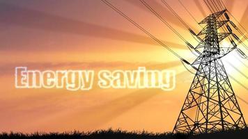 The concept of saving electricity. protect the environment love the world photo