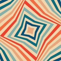 Psychedelic retro groove background vector