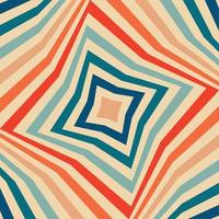 Psychedelic retro groove background vector