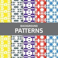 Mix Pattern Background vector