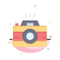 Camera Image Photo Photography Abstract Flat Color Icon Template vector