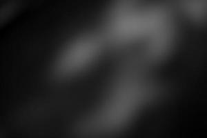 Dark black and gray blurred gradient and leaf shadow background has a little abstract light. photo