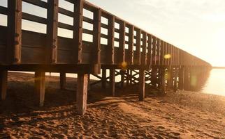 Stunning View of Powder Point Bridge Over Duxbury Bay photo