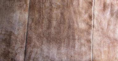 Leather background. Beige texture of leather, brown suede. photo