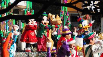 Tokyo Japan. November 27 2014. Disney mascots show. photo