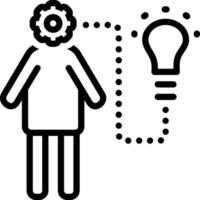 line icon for technique vector