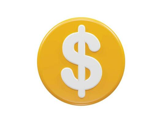 Dollar icon 3d