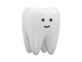 Teeth icon 3d render illustration vector