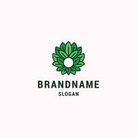 Nature logo vector design template