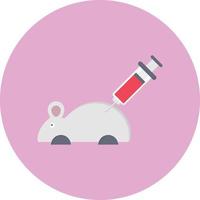 injection rat vector illustration on a background.Premium quality symbols.vector icons for concept and graphic design.