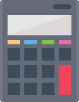 calculator vector illustration on a background.Premium quality symbols.vector icons for concept and graphic design.