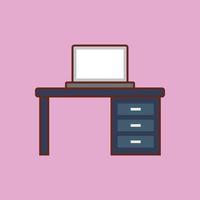 office cabinet vector illustration on a background.Premium quality symbols.vector icons for concept and graphic design.