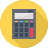 calculator vector illustration on a background.Premium quality symbols.vector icons for concept and graphic design.